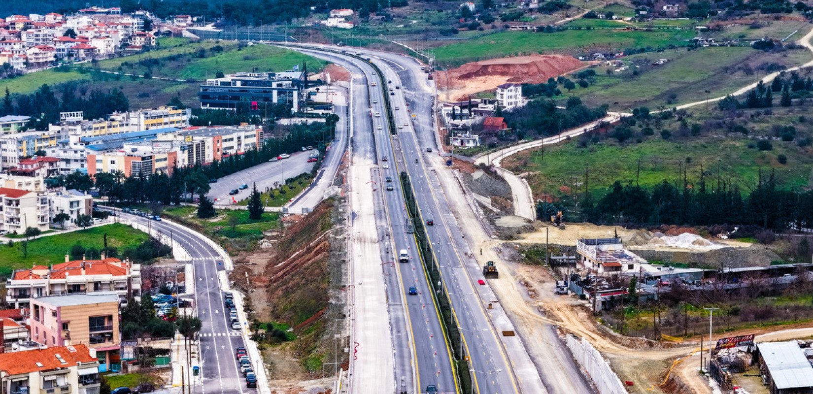 Θεσσαλονίκη: Έκλεισε το ρεύμα προς ανατολικά στον Περιφερειακό λόγω εργασιών για το Flyover