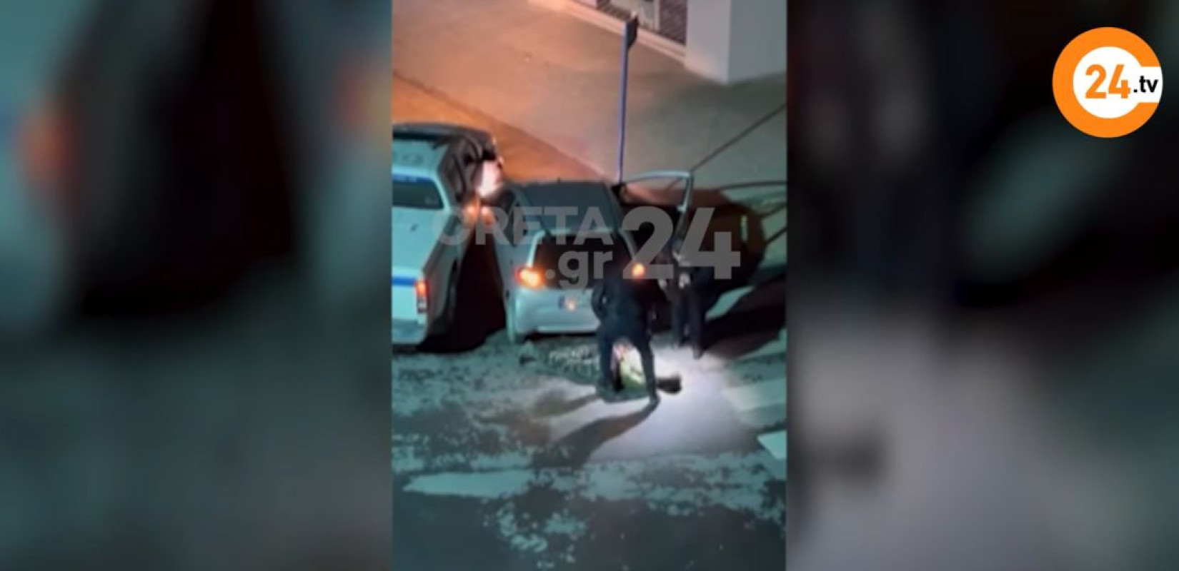 Κρήτη: Στο «φως» βίντεο με την καταδίωξη του μεθυσμένου οδηγού που έπεσε πάνω σε περιπολικό στο Ηράκλειο