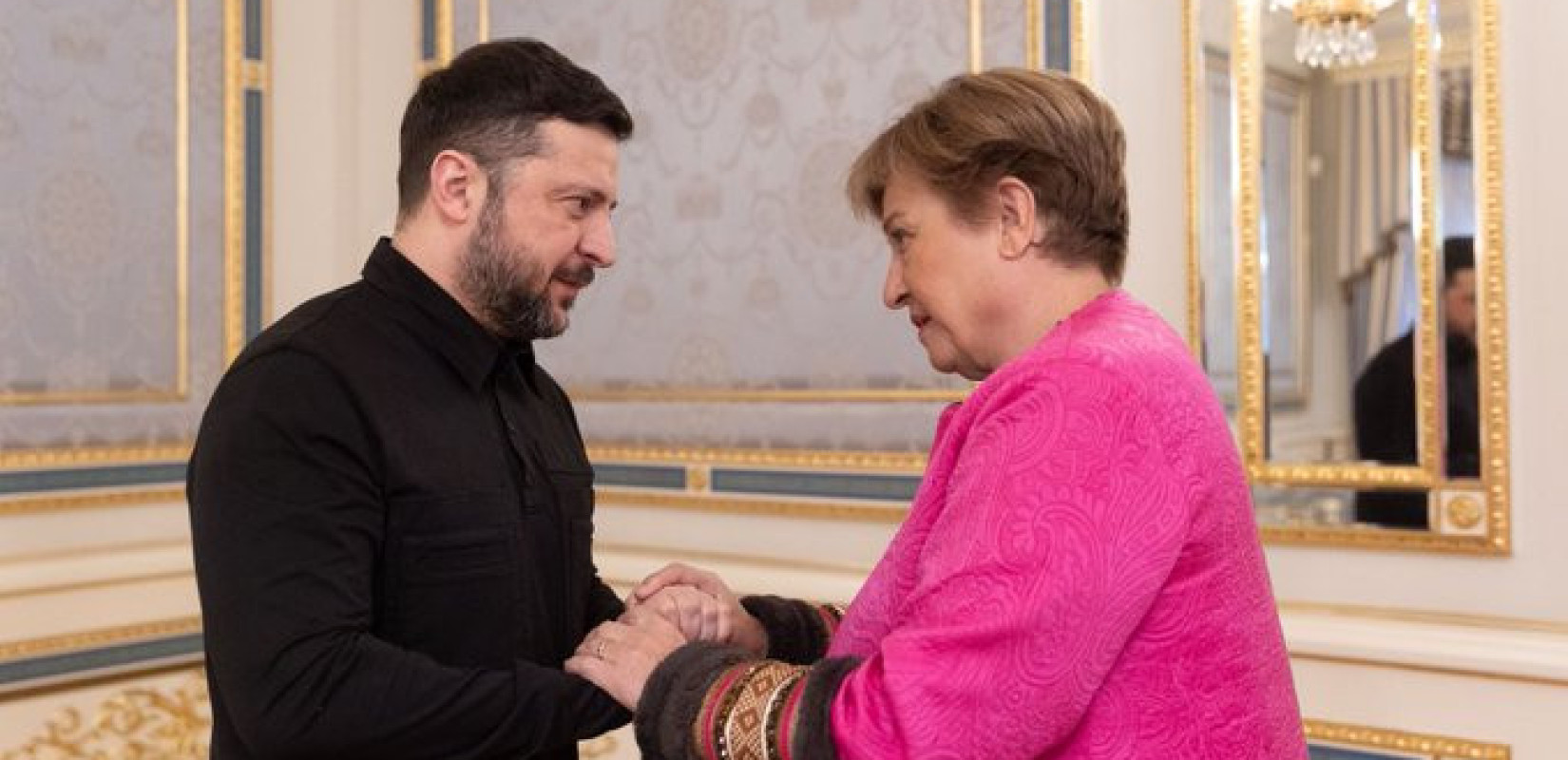 Ουκρανία: Η επικεφαλής του ΔΝΤ επισκέπτεται το Κίεβο για πρώτη φορά από το 2023