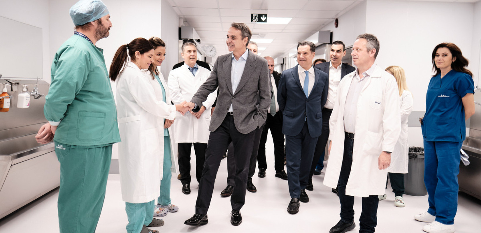 Στο νοσοκομείο «Άγιος Σάββας» ο Κυρ. Μητσοτάκης : «Το ΕΣΥ αλλάζει»