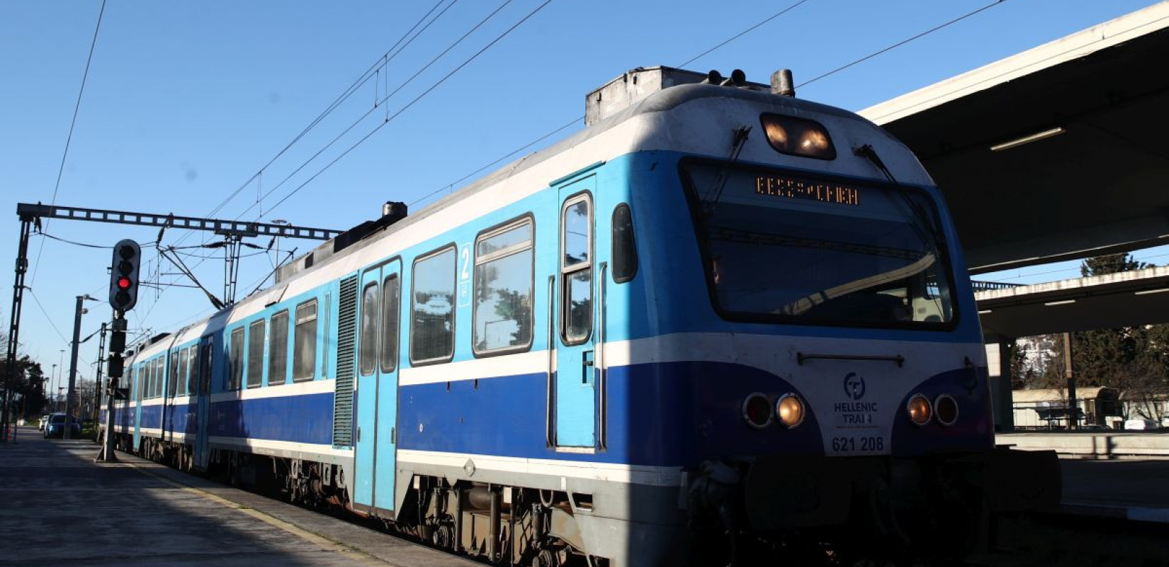 Θεσσαλονίκη: Αναχώρησε το intercity μετά τη διακοπή κυκλοφορίας, λόγω πυρκαγιάς σε υποσταθμό ηλεκτροδότησης
