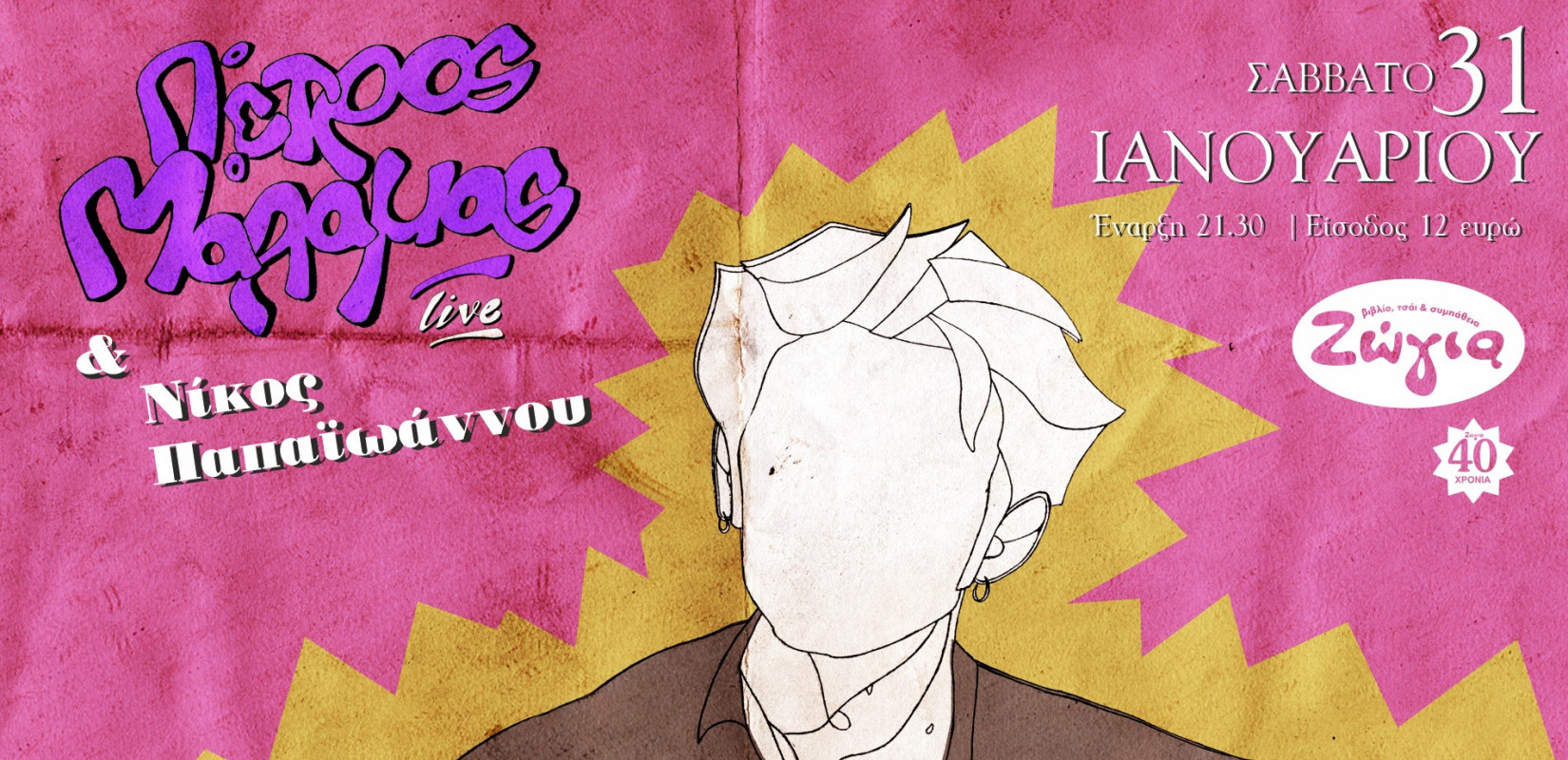 Θεσσαλονίκη: Ο Πέτρος Μάλαμας στη Ζώγια