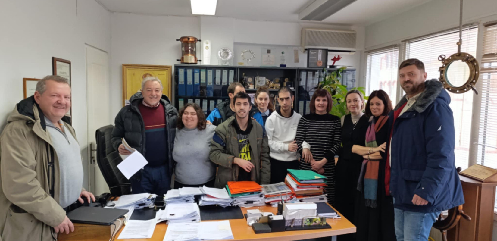 Δήμος Θέρμης: Συνάντηση του δημάρχου με σπουδαστές του ΕΚΕΚ ΑμεΑ Θεσσαλονίκης