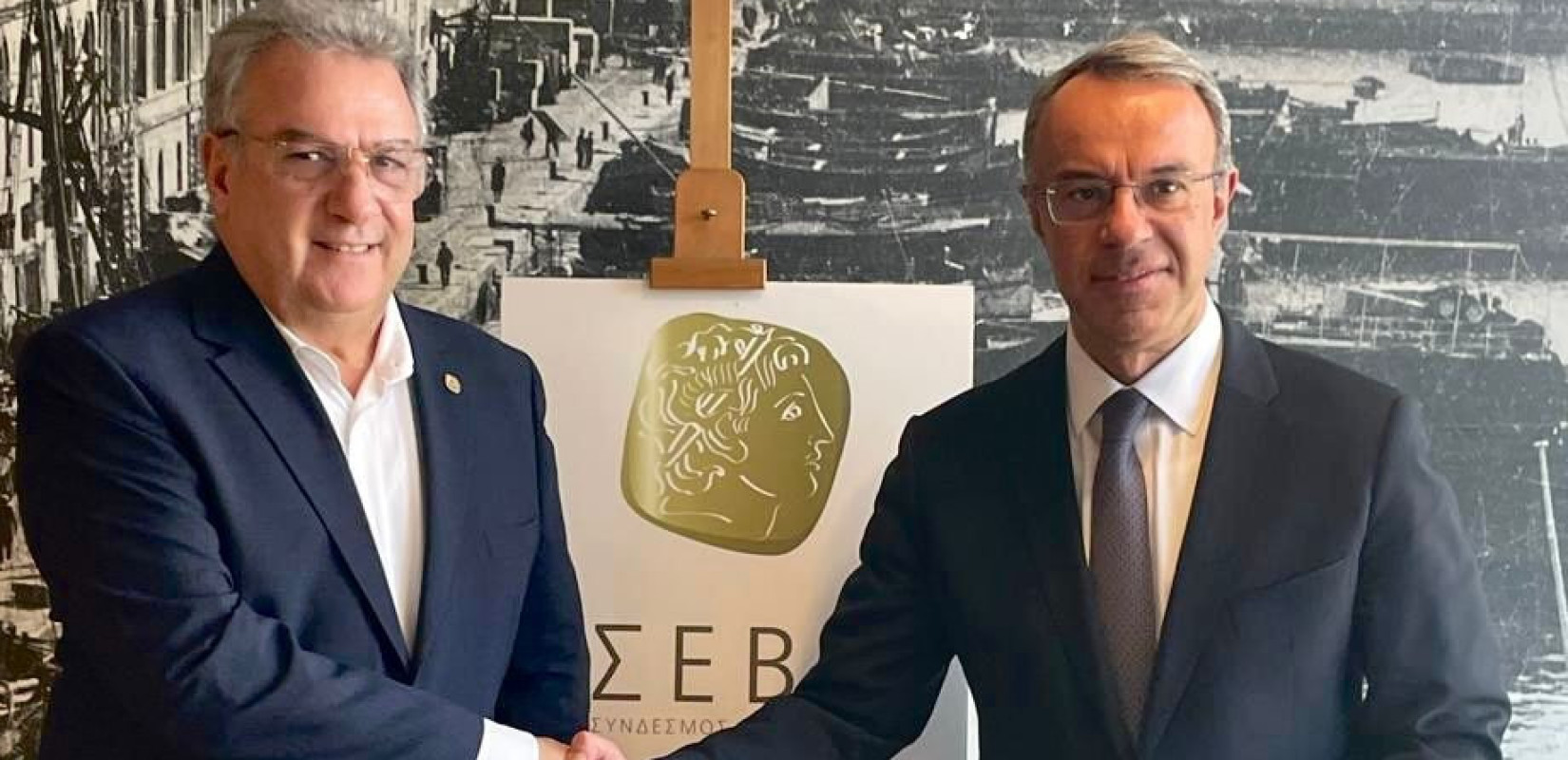 Θεσσαλονίκη: Συνάντηση Αγγελούδη - Σταϊκούρα στο δημαρχείο