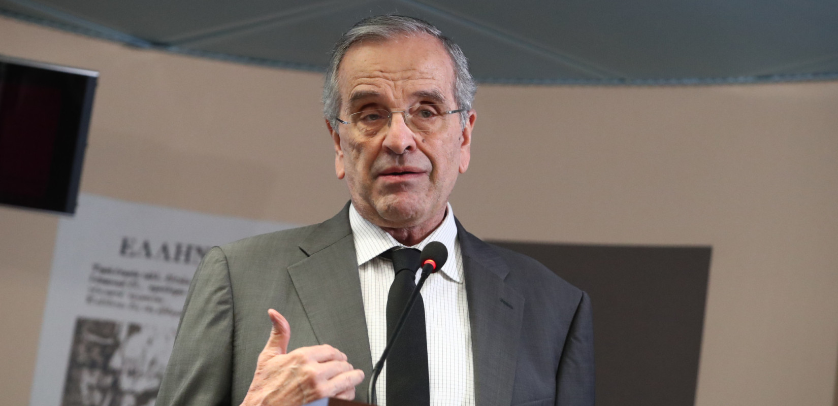 Σαμαράς για Σήφη Βαλυράκη: Ήταν ένας άδολος πατριώτης, είμασταν φίλοι σε μια εποχή πολιτικού πάθους