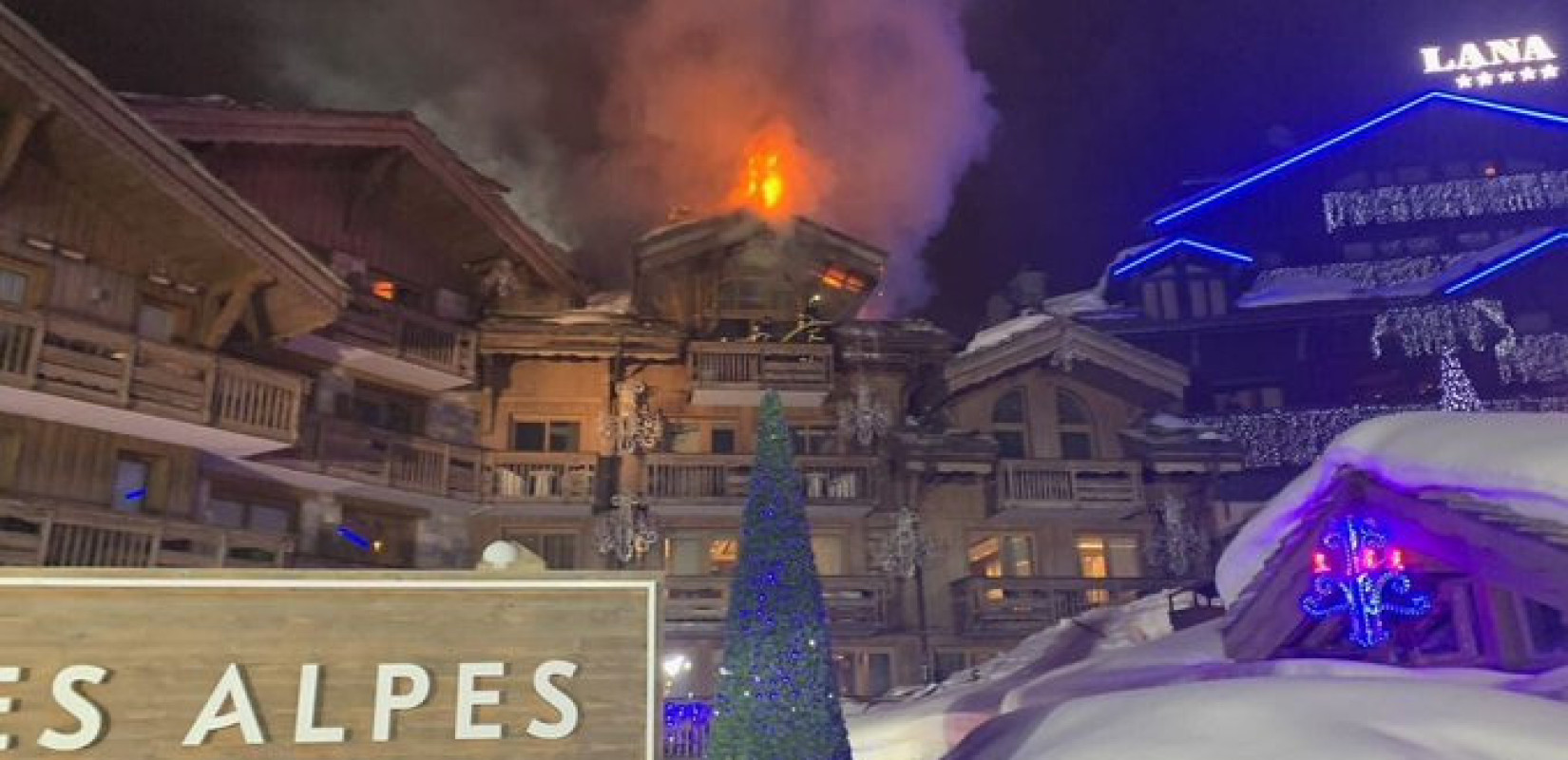 Φωτιά σε γνωστό ξενοδοχείο των Γαλλικών Άλπειων - Πάνω από 200 άτομα απομακρύνθηκαν