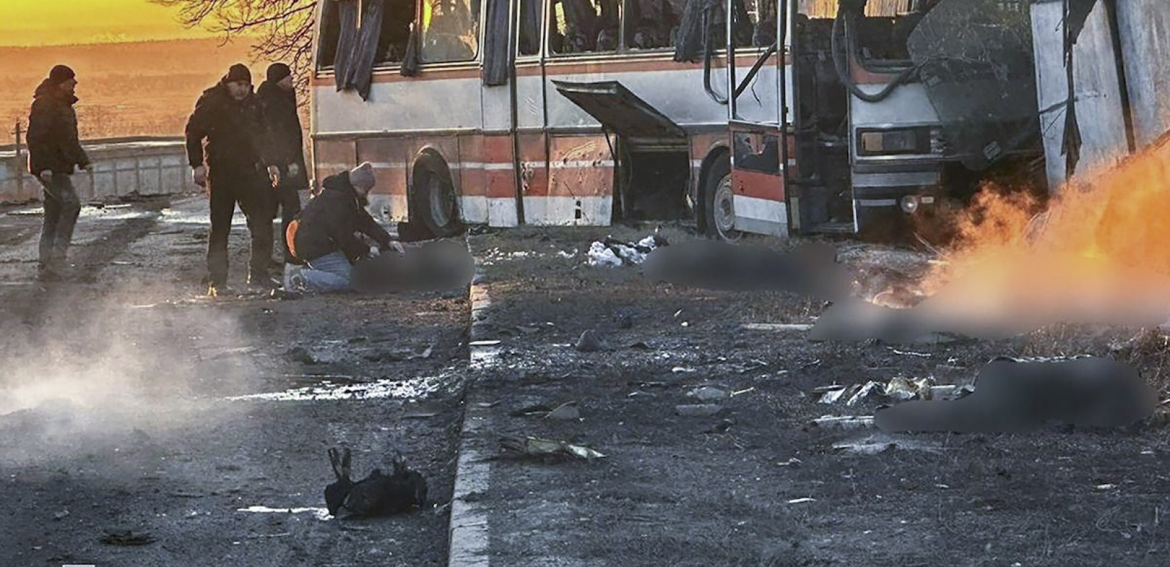 Ουκρανία: Ρωσικό drone σκότωσε τουλάχιστον 12 εργάτες που πήγαιναν στη δουλειά τους