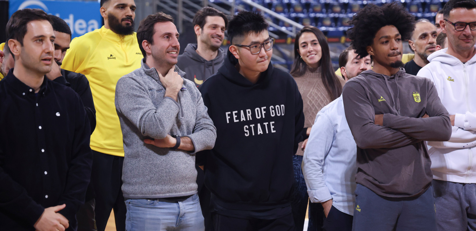 Μπάσκετ: Παρών ο Ρίτσαρντ Σιάο στην κοπή πίτας της ΚΑΕ Άρης