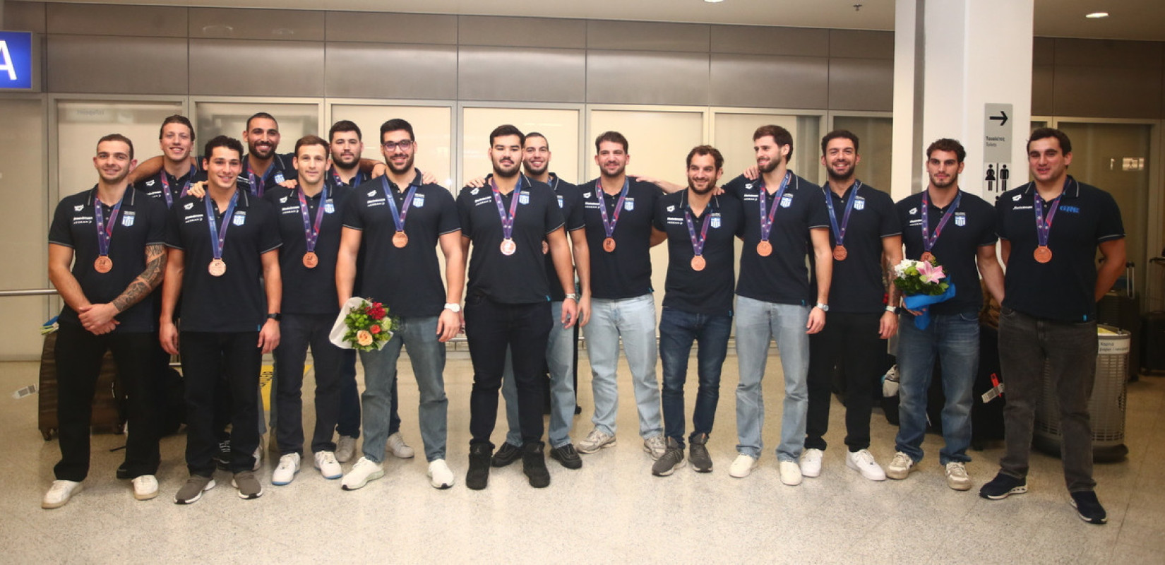 Πόλο: Επέστρεψε στην Ελλάδα η Εθνική ανδρών με το χάλκινο μετάλλιο στο στήθος