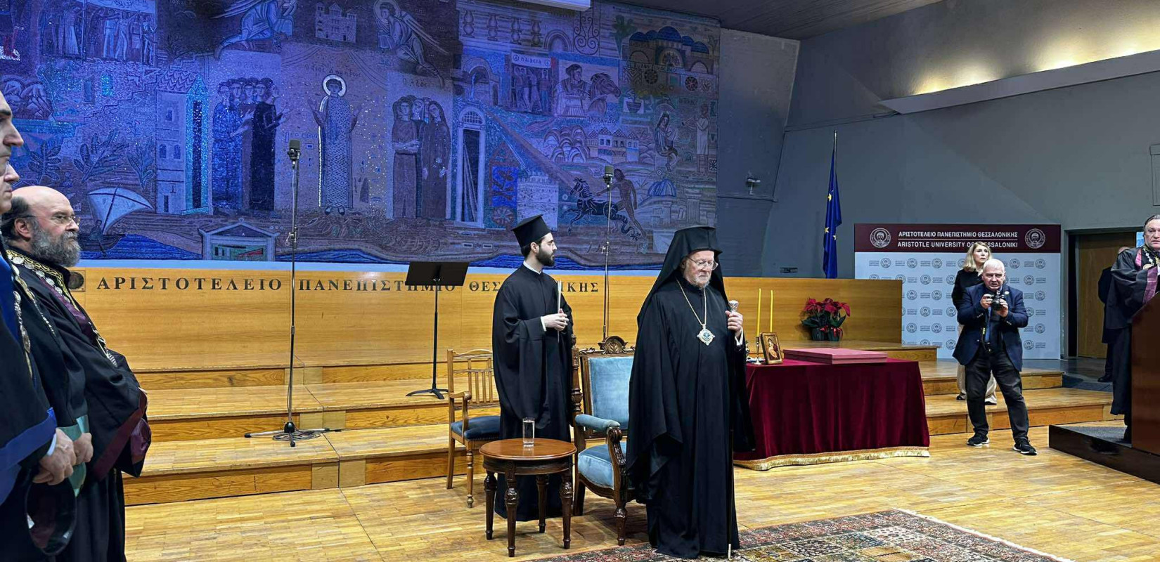 Θεσσαλονίκη - Οικουμενικός Πατριάρχης Βαρθολομαίος: Το ανθρώπινο πρόσωπο είναι πάντοτε περισσότερο από αυτό που δύναται να συλλάβει η επιστήμη