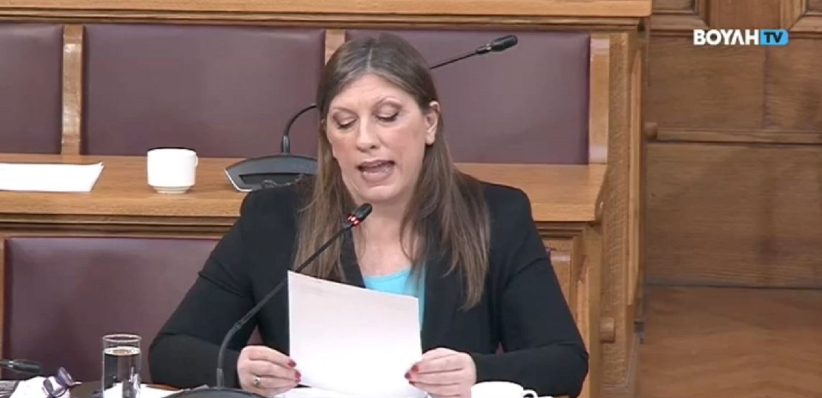 Εξεταστική: Νέο επεισόδιο με την Ζωή Κωνσταντοπούλου -  Διεκόπη η συνεδρίαση, η προειδοποίηση του προέδρου της Επιτροπής