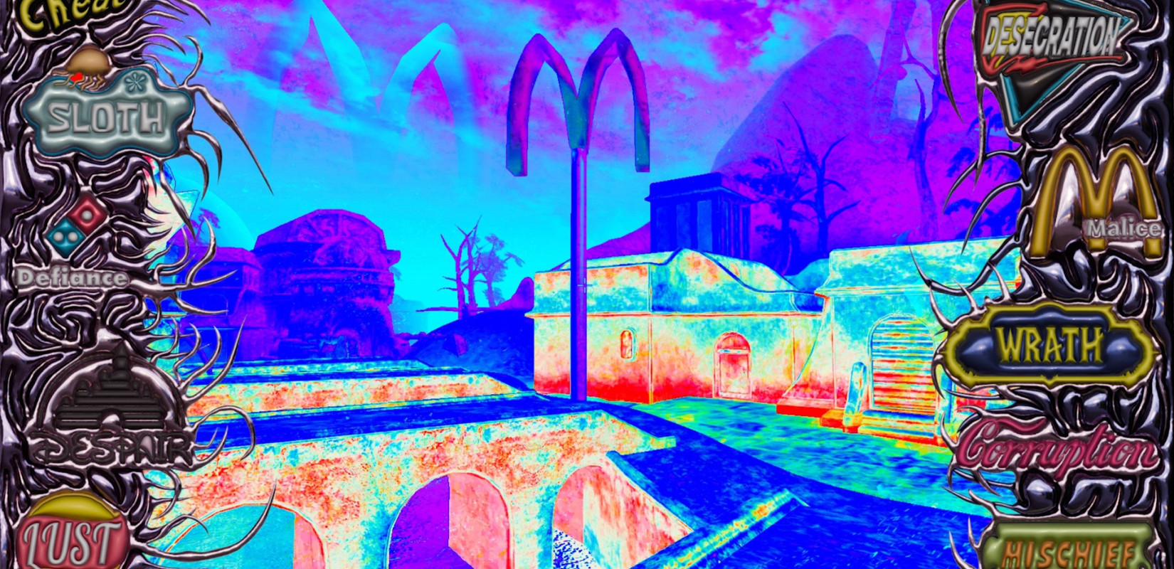 Babak Ahteshamipour, Unborn in the Sugar-Coated Caffeine Induced Heat of the Moment, 2025, βίντεο-εγκατάσταση