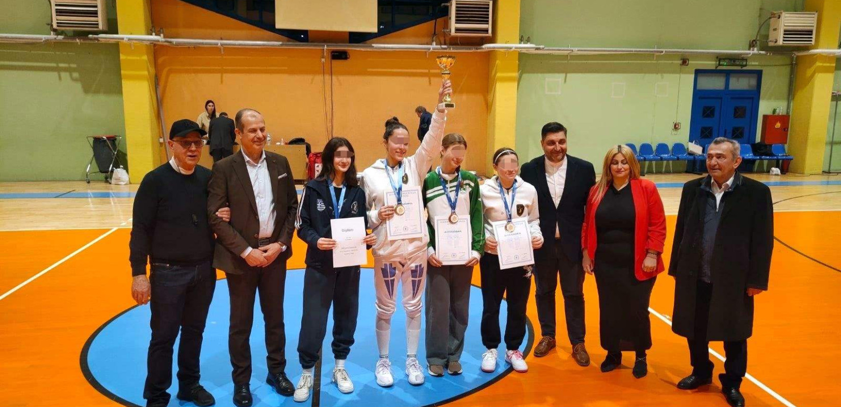 Η «καρδιά» της Ελληνικής Ξιφασκίας χτύπησε  στο Δήμο Κορδελιού - Ευόσμου