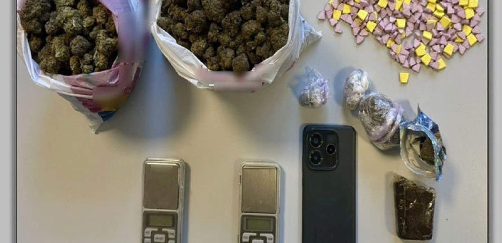 Θεσσαλονίκη: 41χρονος με κάνναβη, MDMA και μεθαμφεταμίνη στα χέρια της αστυνομίας