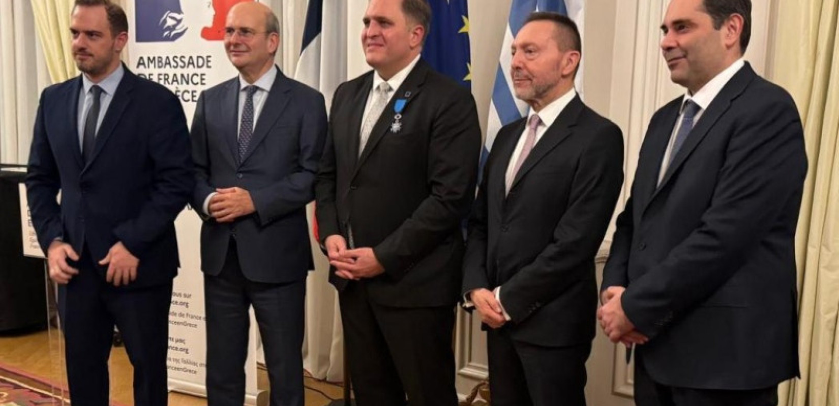 ΑΑΔΕ: O Γ. Πιτσιλής χρίστηκε Ιππότης του Εθνικού Τάγματος Αξίας της Γαλλικής Δημοκρατίας