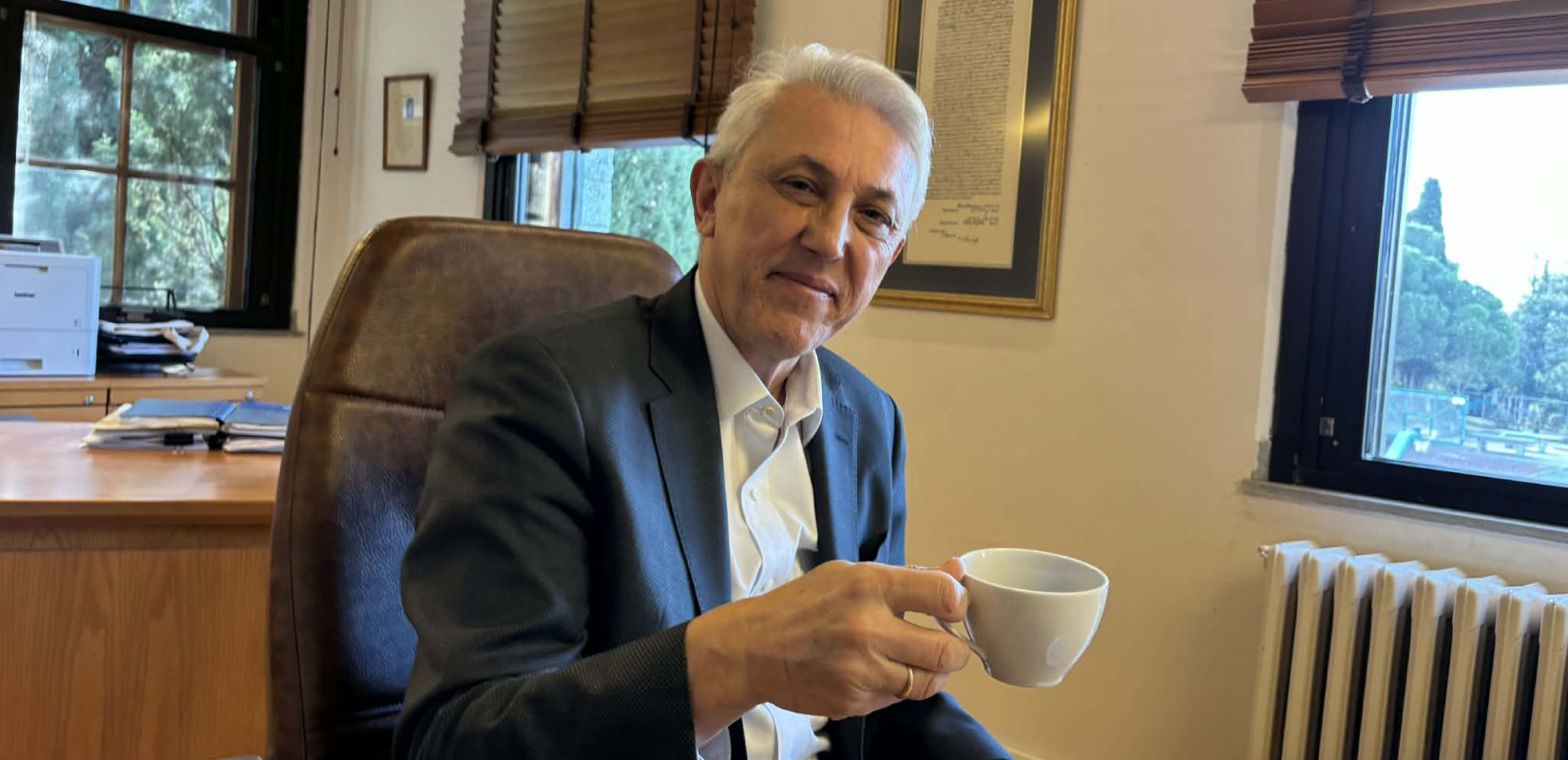 Πρωϊνός καφές με τον πρόεδρο του Ανατόλια Δρα Πάνο Βλάχο (βίντεο)