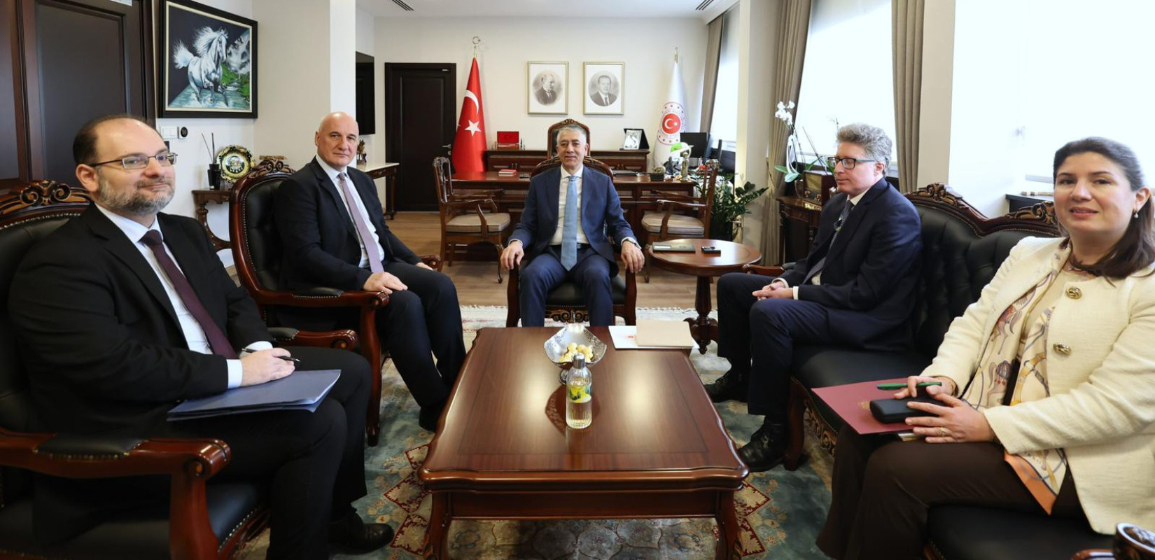 Σε συνάντηση με τον Τούρκο υφυπουργό εξωτερικών ο Έλληνας πρέσβης στην Άγκυρα