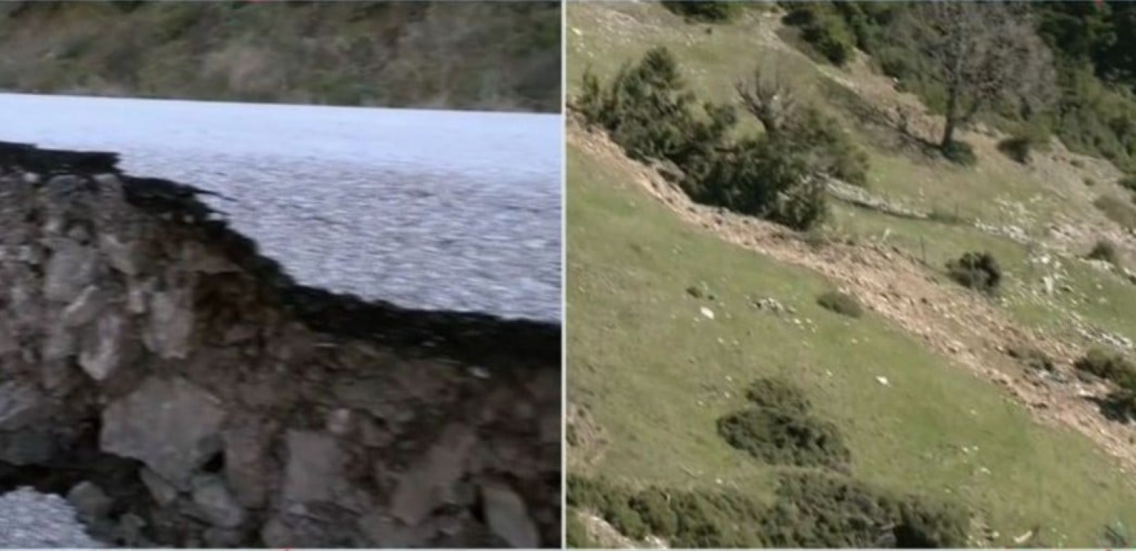 SOS από τη Δάφνη Αγράφων: Κατολισθήσεις απειλούν το χωριό – Καταστράφηκε ιστορικός νερόμυλος του 1820