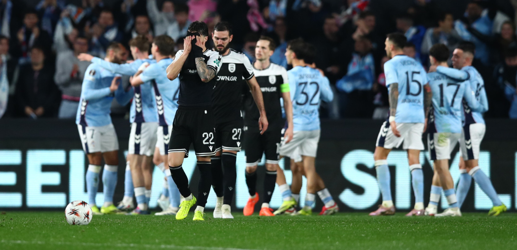 Θέλτα - ΠΑΟΚ 1-0: Με σύνθεση ανάγκης δεν είχε καμία τύχη