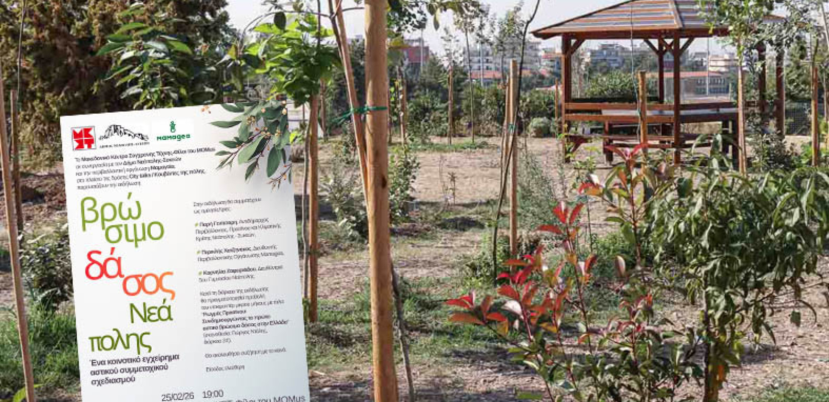 Το «Βρώσιμο Δάσος» της Νεάπολης μας ξανασυστήνεται…