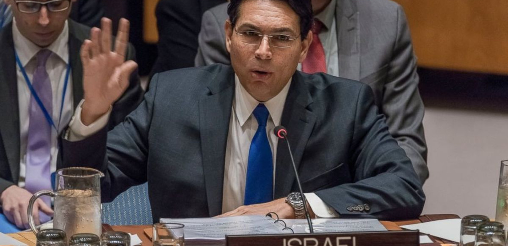 Αντιπρόσωπος του Ισραήλ στον ΟΗΕ: Σπασμωδική και απελπισμένη η πτώση του ιρανικού drone στην Κύπρο