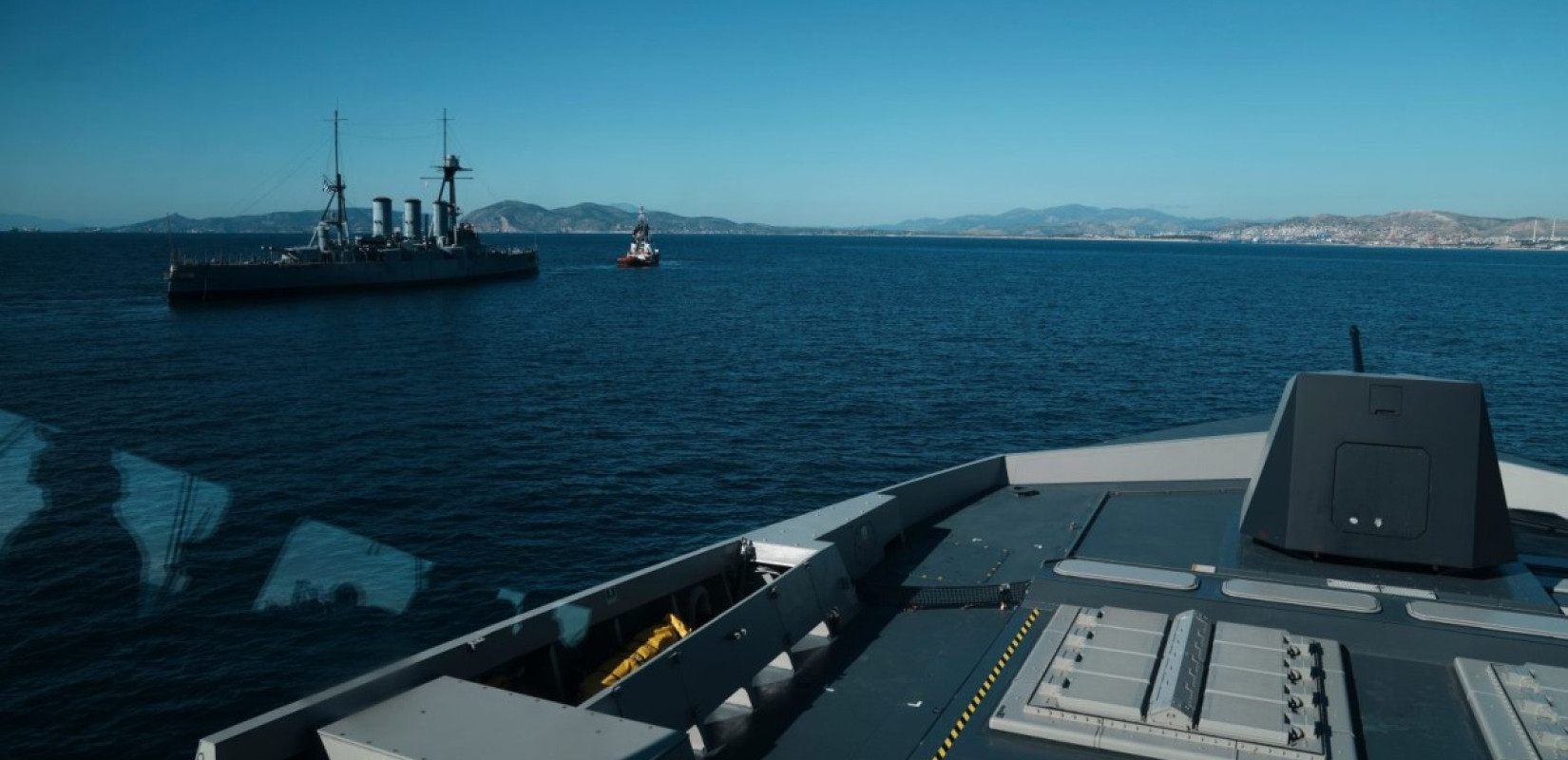 Στην Κύπρο οι φρεγάτες «Κίμων» και «Ψαρά» - Στην Πάφο τα F‑16 ενισχύουν την άμυνα