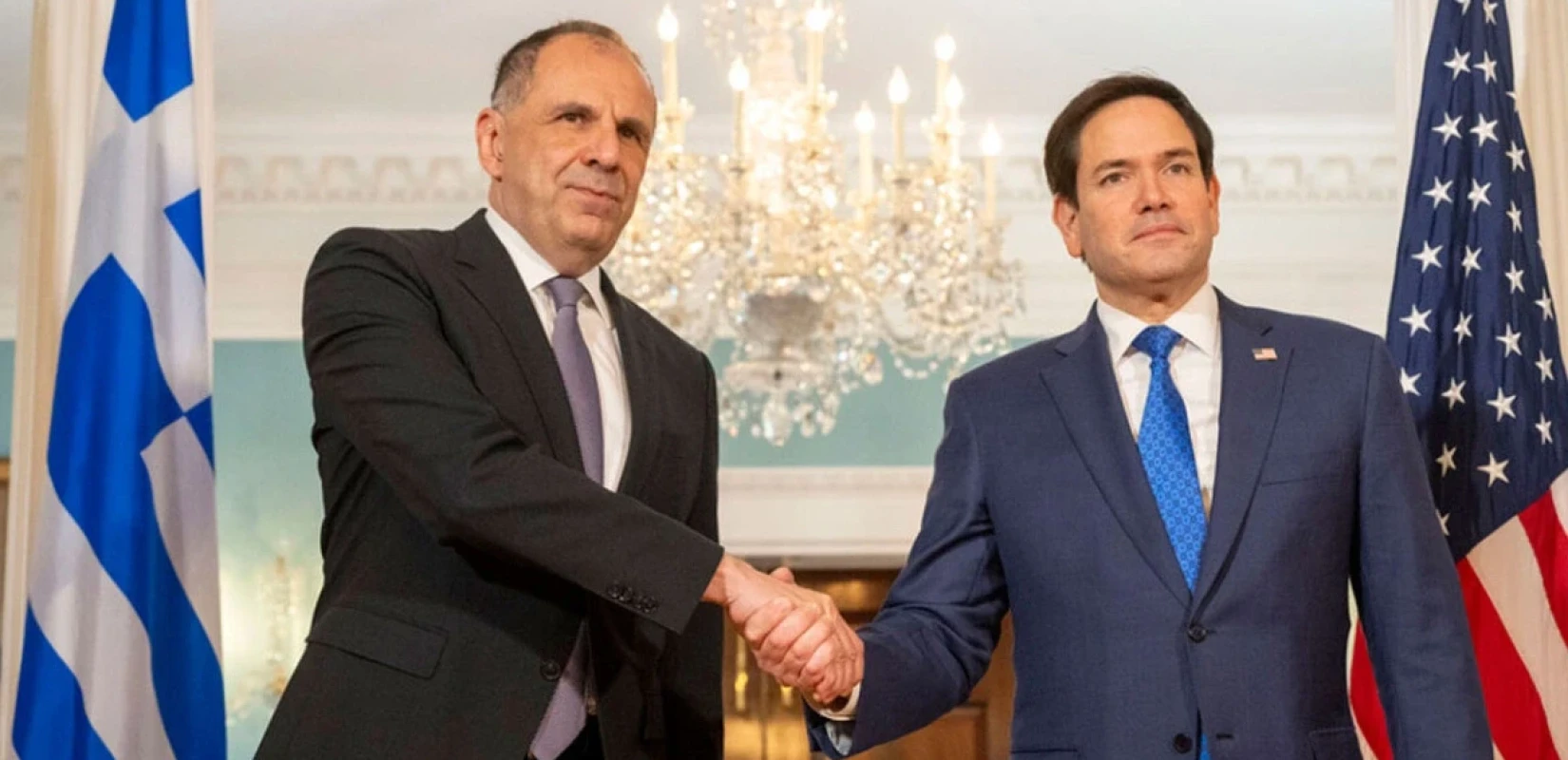 Γεραπετρίτης – Ρούμπιο: Στο «ανώτατο δυνατό σημείο» οι σχέσεις Ελλάδας - ΗΠΑ