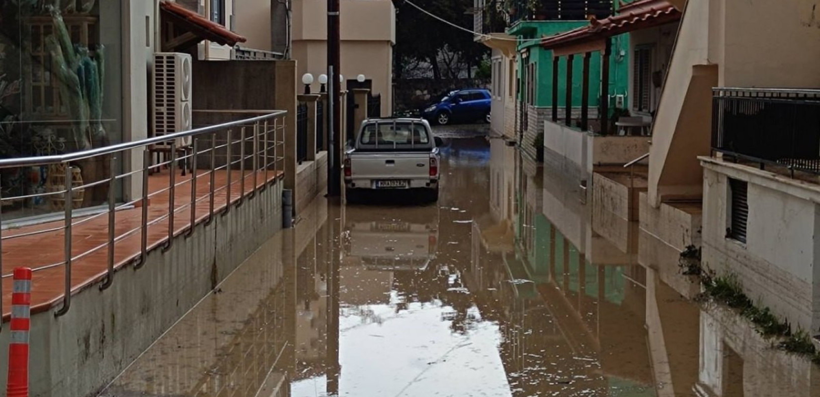 Λήμνος: Ακατάλληλο για πόση το νερό στη Μύρινα λόγω της κακοκαιρίας