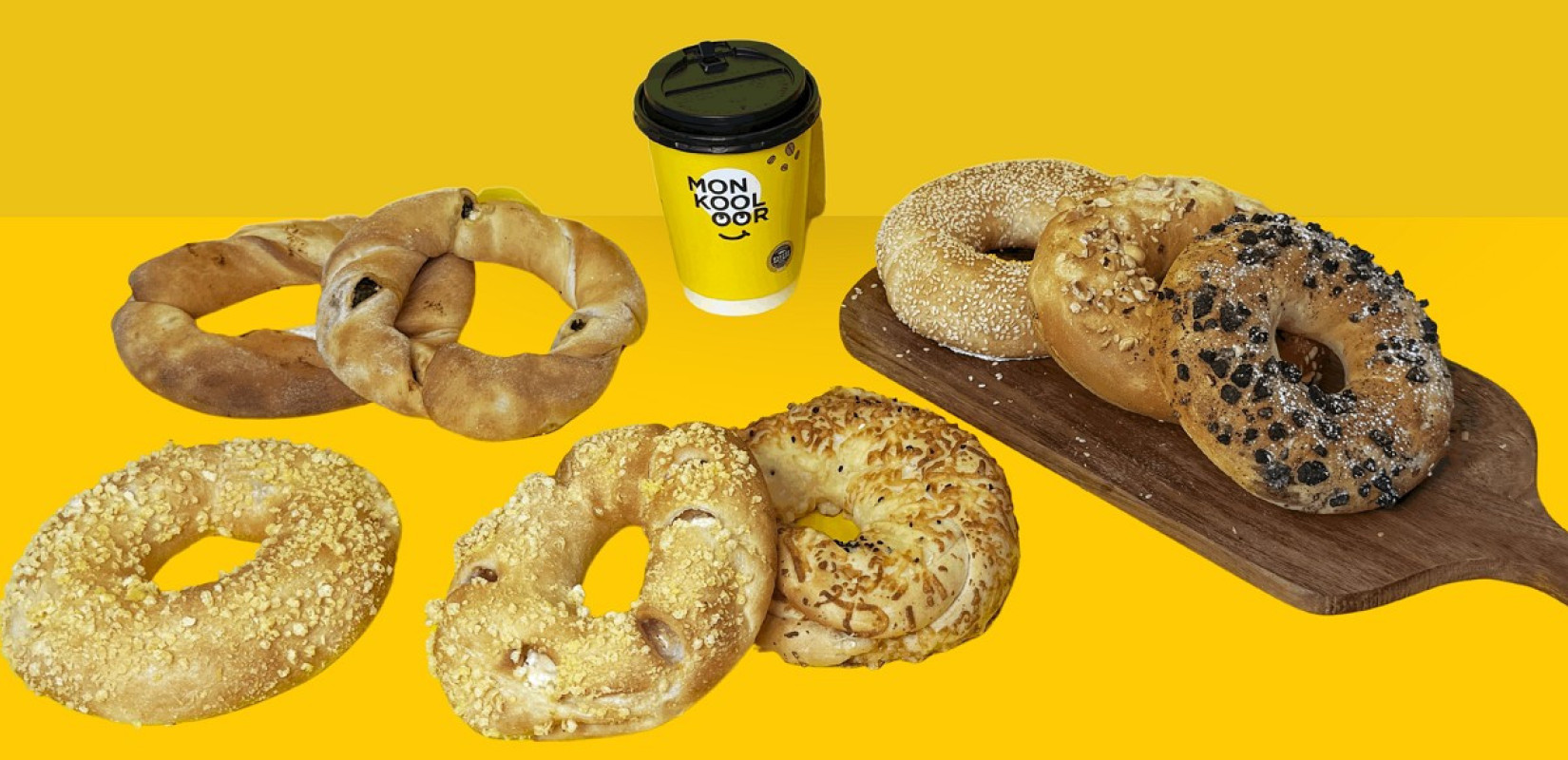 Για φρεσκοζυμωμένα κουλούρια πάμε μόνο MON KOOLOOR