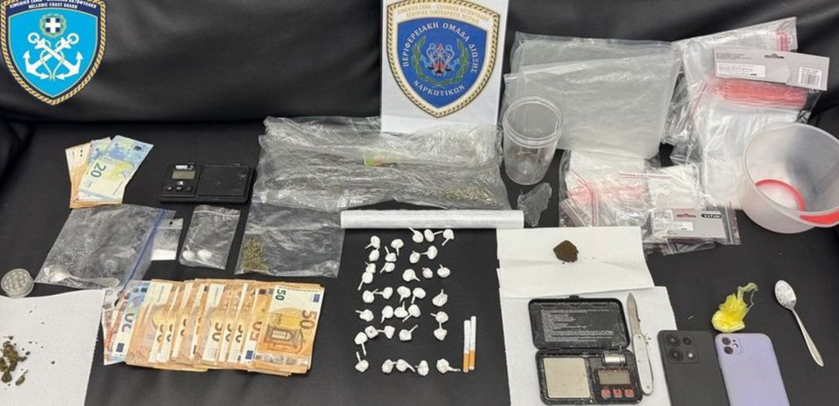 Έφοδος του λιμενικού σε 2 σπίτια στην Αθήνα - Βρήκαν κάνναβη και κοκαΐνη