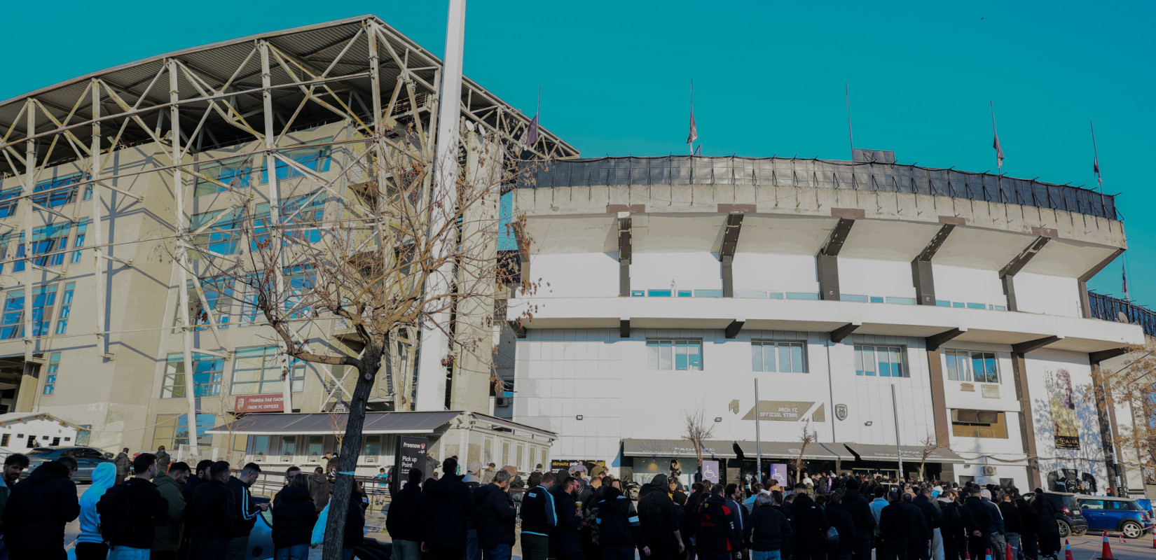 ΠΑΟΚ: Ουρές στην μπουτίκ της Τούμπας για την επετειακή φανέλα