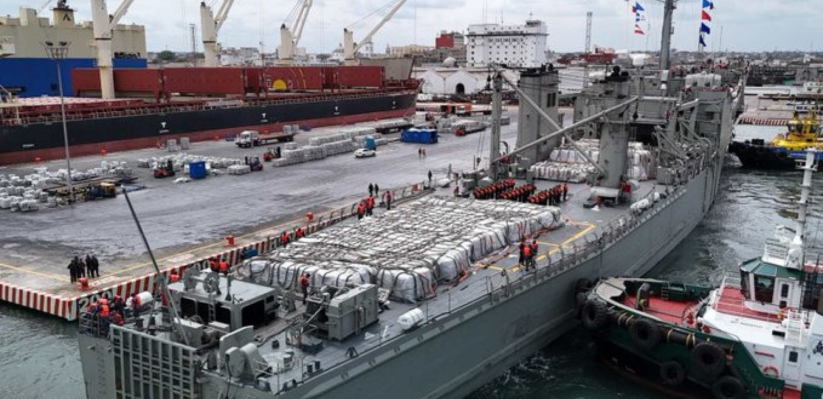 Το Μεξικό απέστειλε πάνω από 1.000 τόνους τροφίμων στην Κούβα