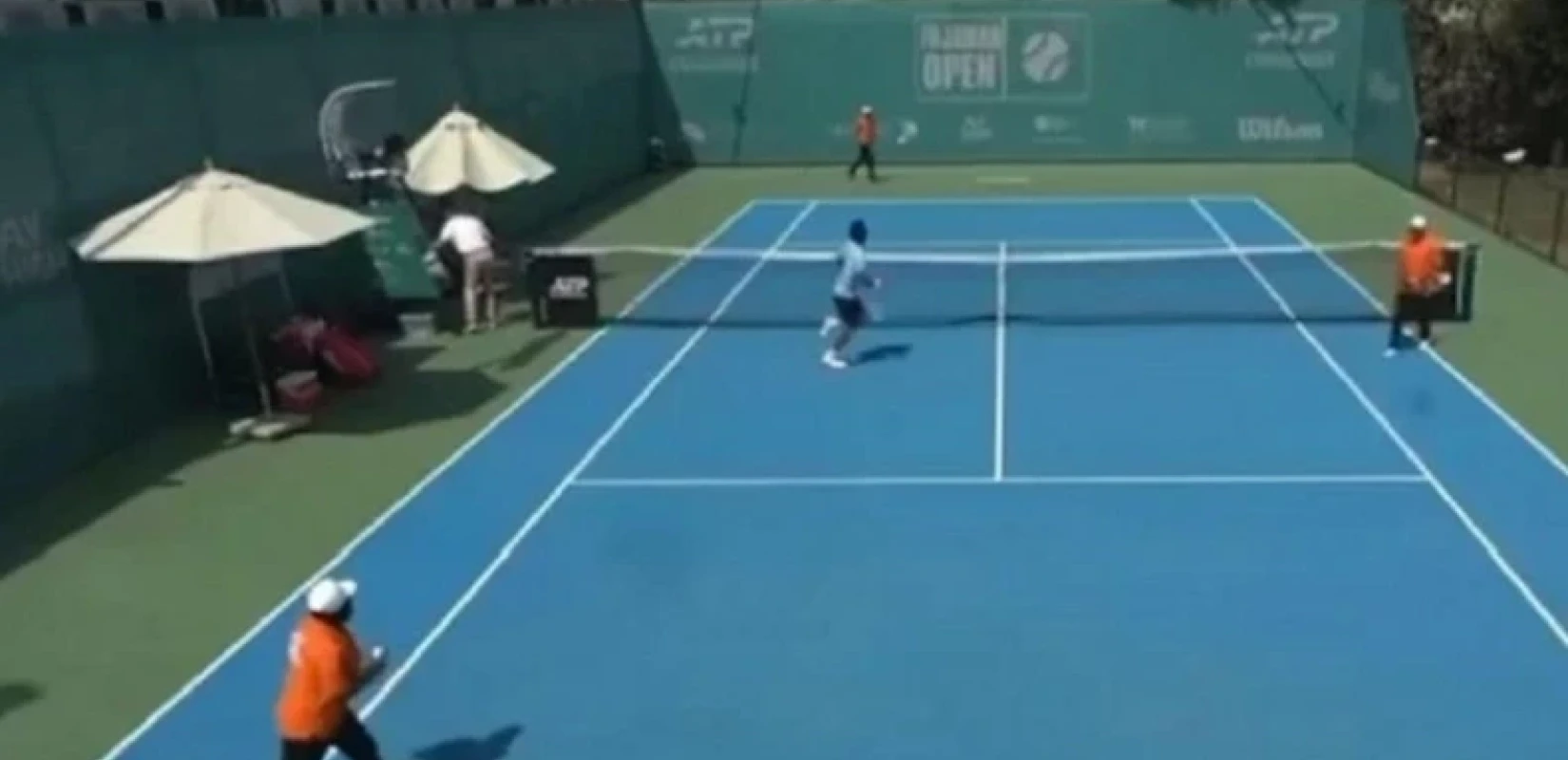 Τρόμος σε τουρνουά στα Ηνωμένα Αραβικά Εμιράτα: Τενίστες απομακρύνονται μετά από εκρήξεις (βίντεο)