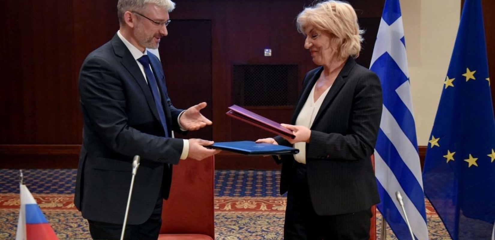 Θεσσαλονίκη: Υπογράφηκε το πρωτόκολλο της 12ης ΜΔΕ Ελλάδας - Ρωσίας