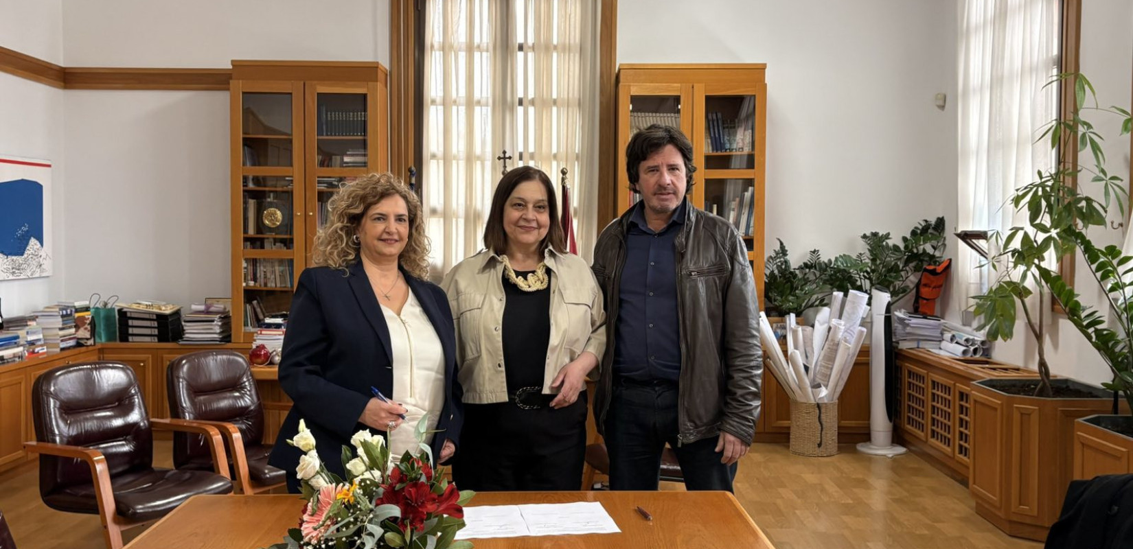 Μνημόνιο συνεργασίας Δήμου Καλαμαριάς και Δήμου Κορδελιού Ευόσμου για τους Βιβλιοσκώληκες