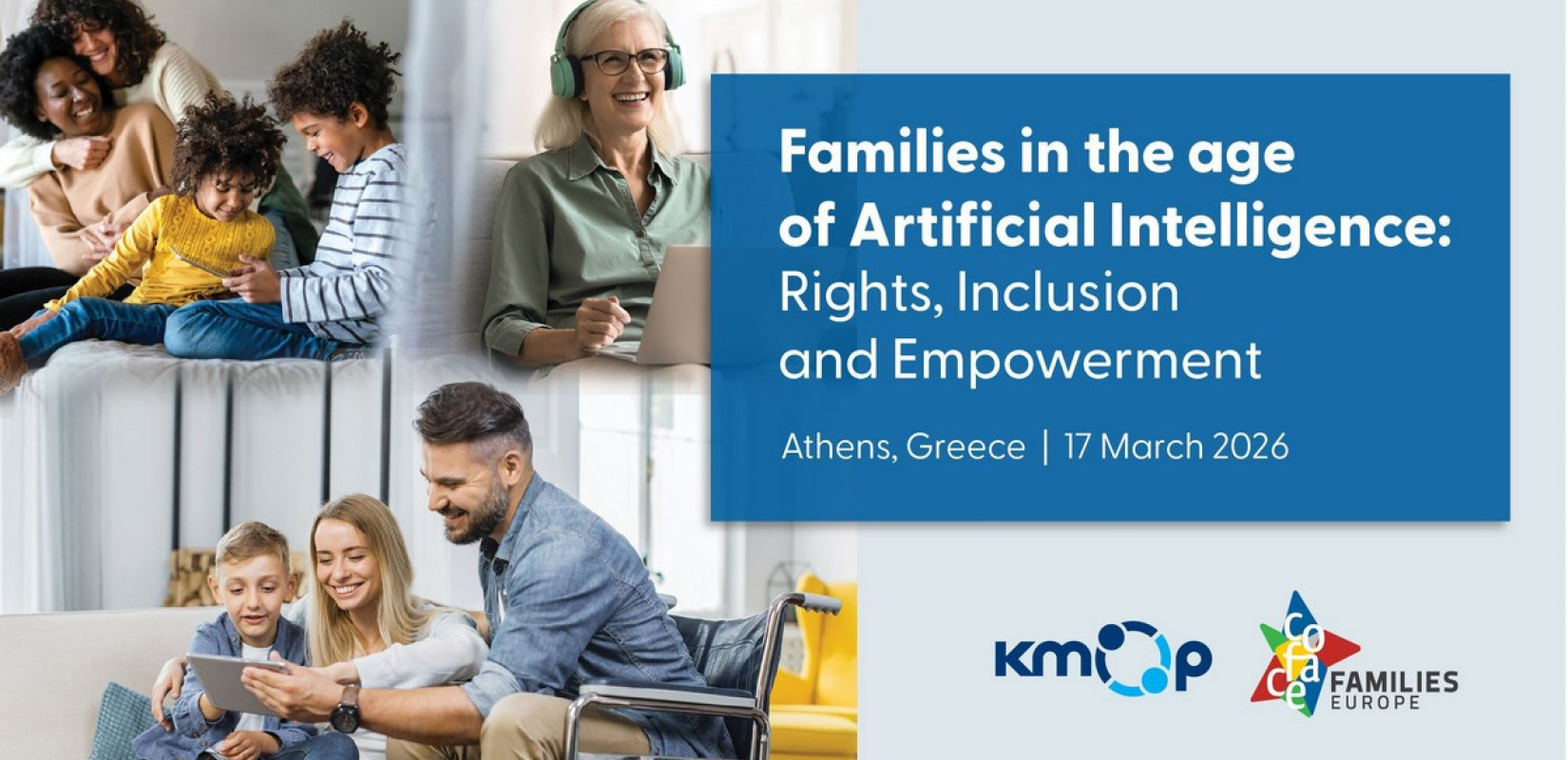Συνάντηση εμπειρογνωμόνων από όλη την Ευρώπη για τον αντίκτυπο της τεχνητής νοημοσύνης στην οικογενειακή ζωή