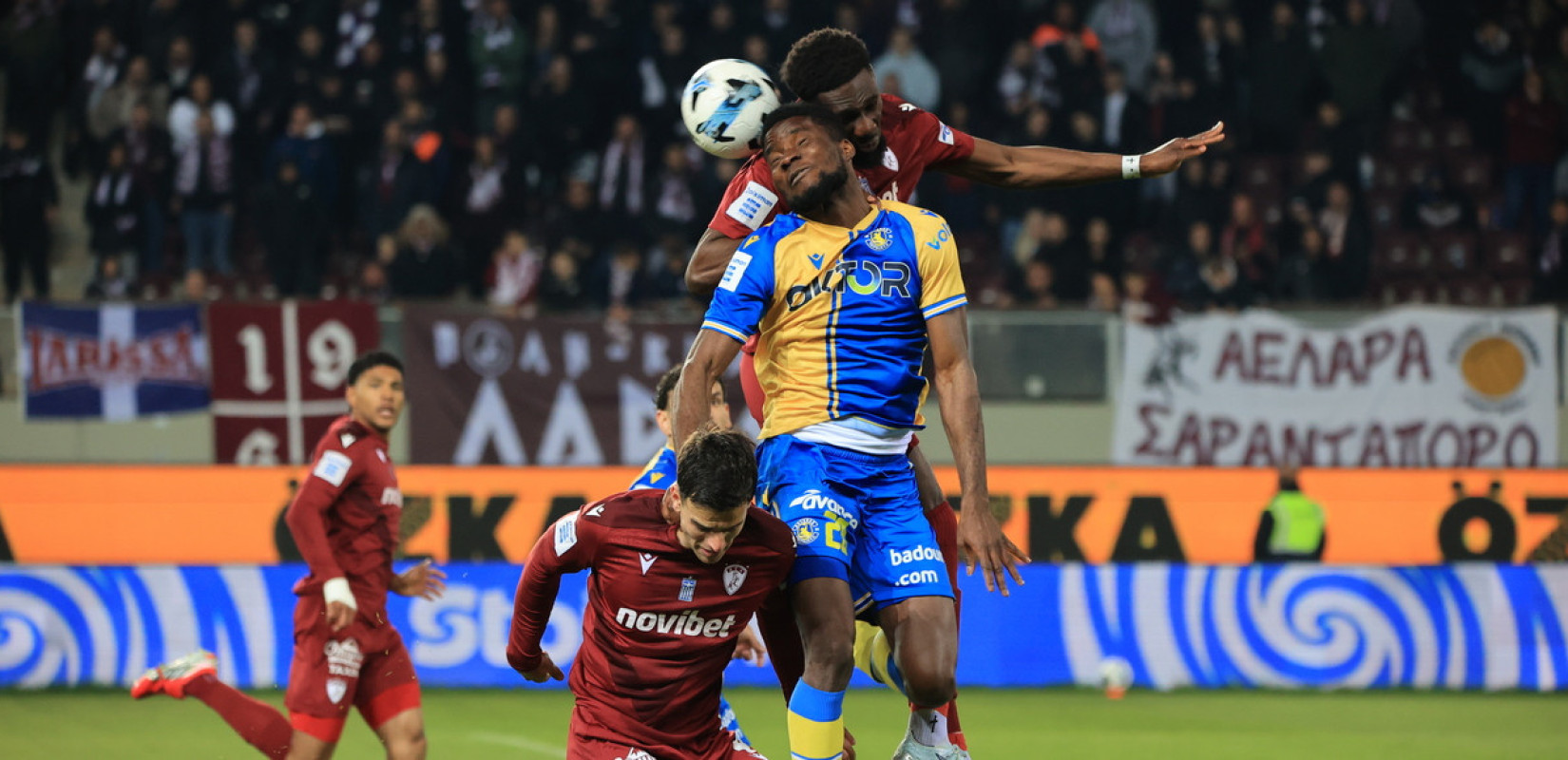 Super League: Ο Σαγάλ διατήρησε την ΑΕΛ στο +5 από τον Αστέρα