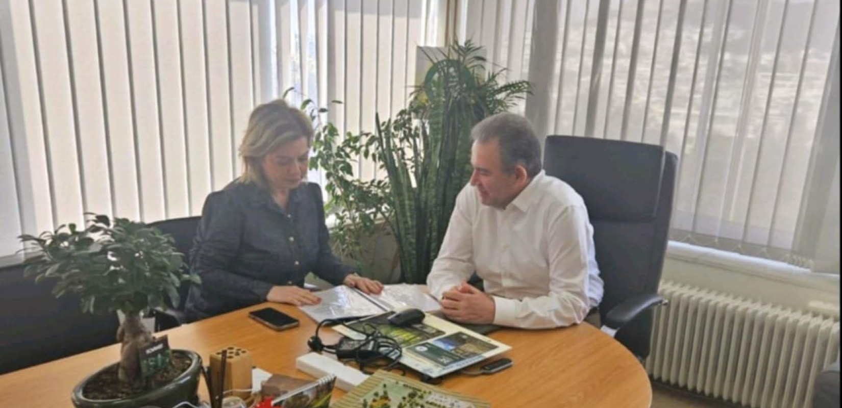 Δήμος Λαγκαδά: Με τον Γενικό Διευθυντή Δασών του ΥΠΕΝ συναντήθηκε η Νίκη Ανδρεάδου