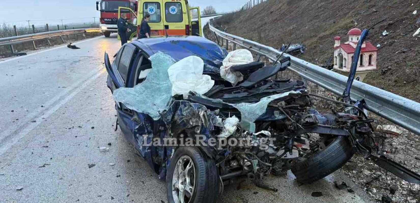 Τραγωδία στη Φθιώτιδα: Νεκρός 21χρονος μετά από σύγκρουση με λεωφορείο που θα παραλάμβανε μαθητές (βίντεο)