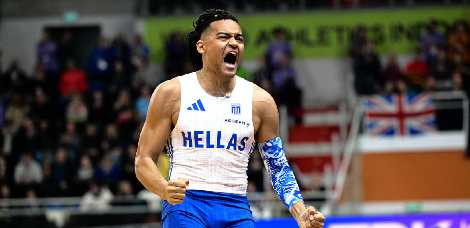 Παγκόσμιο κλειστού στίβου: Μέγας Καραλής, κατέκτησε το ασημένιο μετάλλιο στο Τόρουν (βίντεο)