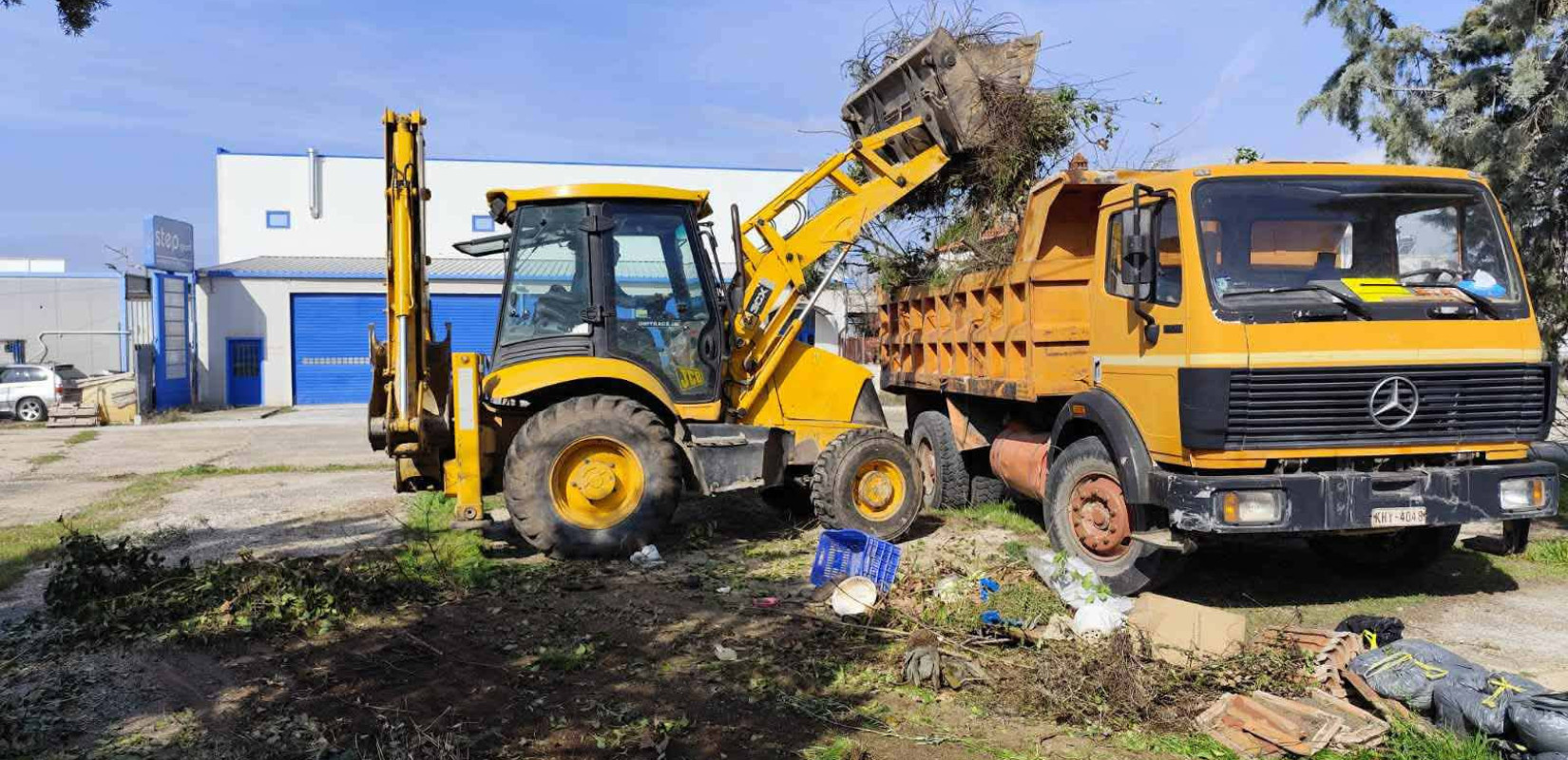 Κιλκίς: Καθαρίζονται οι γειτονιές της πόλης από κλαδιά και ογκώδη απορρίμματα