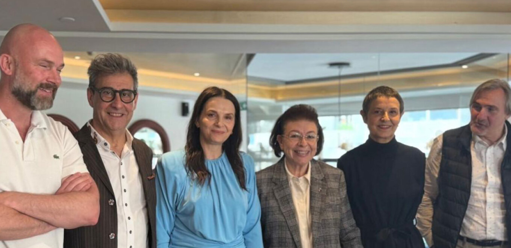 Συνάντηση Ζιλιέτ Μπινός με τη Λίνα Μενδώνη: Στο επίκεντρο τα ευρωπαϊκά βραβεία κινηματογράφου στην Αθήνα