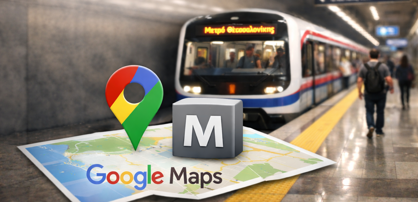 Μέτρο Θεσσαλονίκης: Μπήκε επιτέλους στους Χάρτες της Google