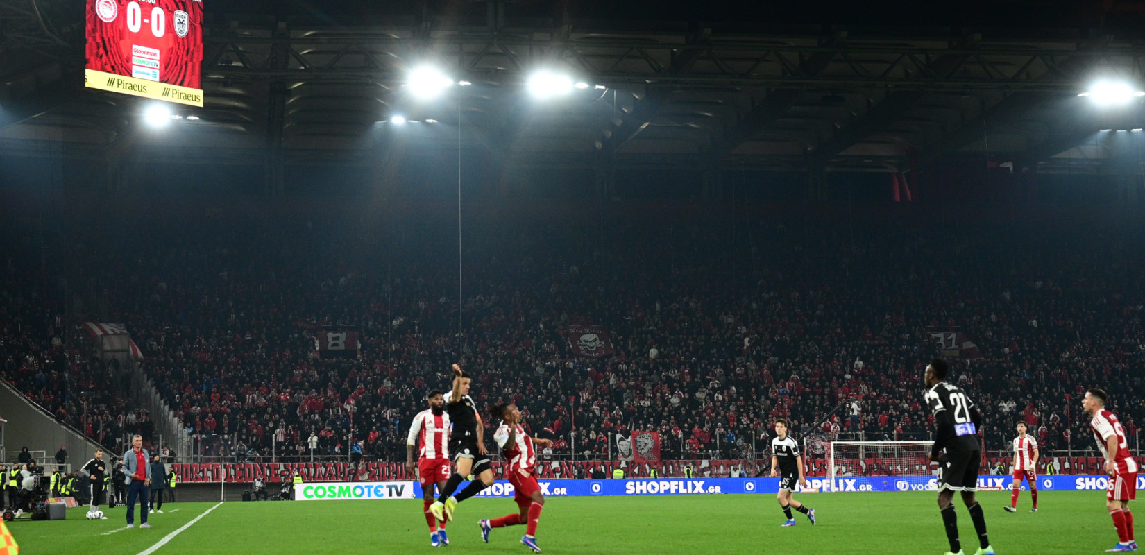 Ολυμπιακός - ΠΑΟΚ 0-0: Μία οικονομική ισοπαλία