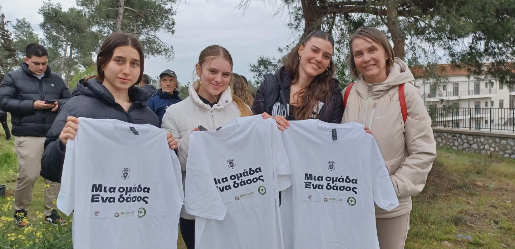 «Μία ομάδα, ένα δάσος»: Ο ΠΑΟΚ φύτεψε 1.926 δέντρα για τα 100 χρόνια ιστορίας του (βίντεο)