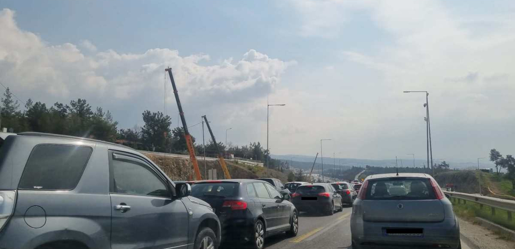 Θεσσαλονίκη: «Τρέχει» το Flyover - «Οδηγός επιβίωσης» στον περιφερειακό που έκλεισε για 48 ώρες - Δείτε εικόνες