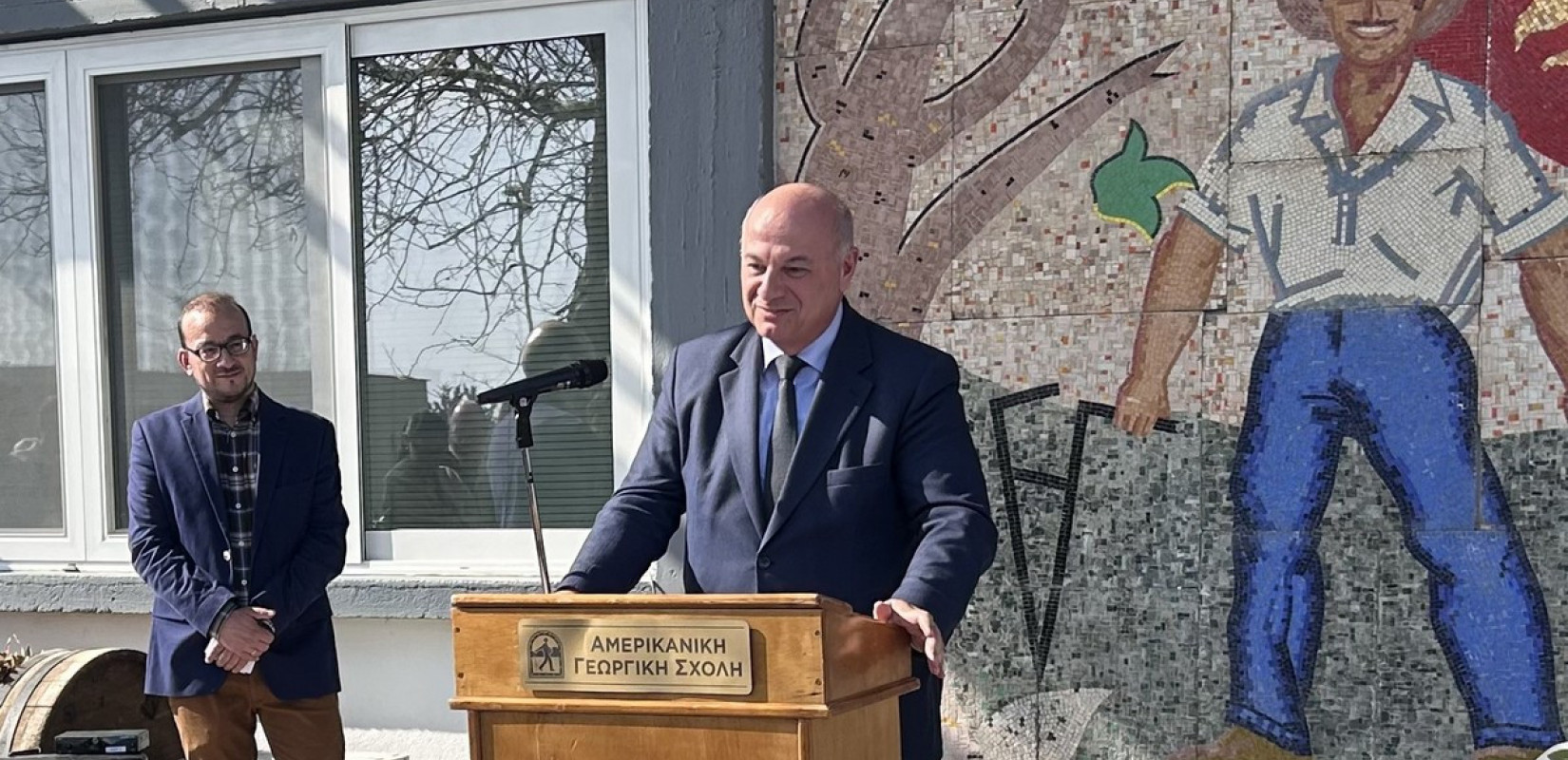 Θεσσαλονίκη: Κ.Τσιάρας στα εγκαίνια εργαστηρίου στην ΑΓΣ - Στρατηγική προτεραιότητα της Πολιτείας η ενίσχυση της αγροτικής εκπαίδευσης