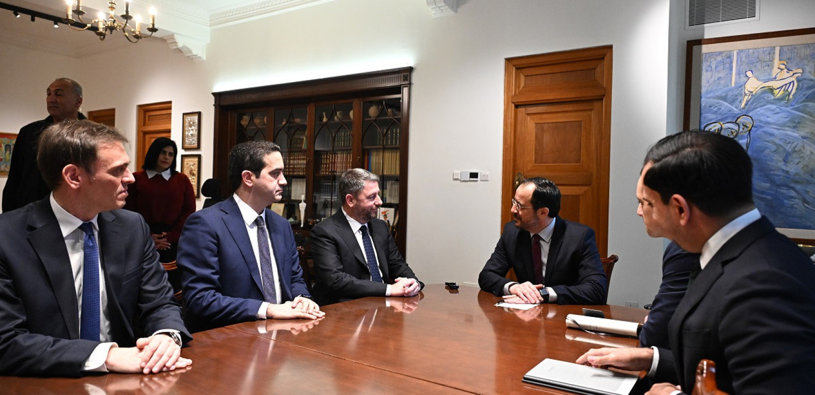 Ν. Ανδρουλάκης από Κύπρο: «Απαιτούνται ισχυρές διπλωματικές πρωτοβουλίες της ΕΕ για ειρήνευση στη Μέση Ανατολή»