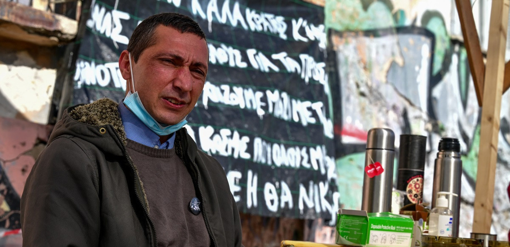 Προσφυγικά Αλεξάνδρας: Κατέρρευσε ο απεργός πείνας Αριστοτέλης Χαντζής