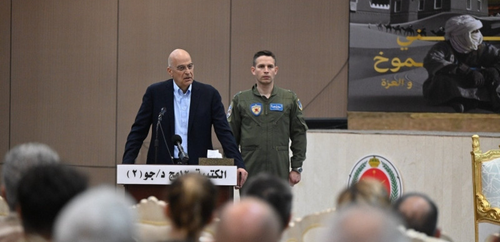 Ν. Δένδιας: Επίσκεψη στην Ελληνική Δύναμη Σαουδικής Αραβίας